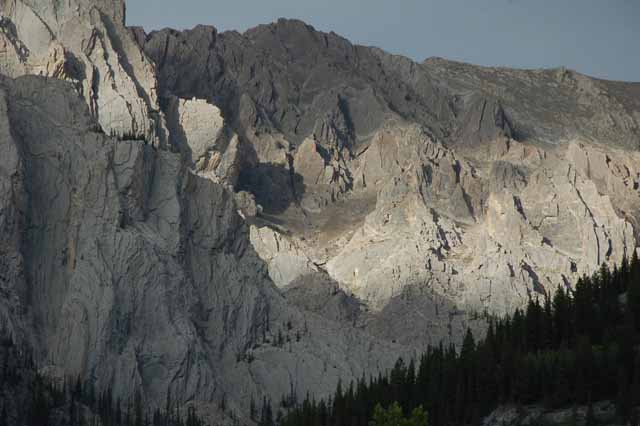the Sawback Mtns of Banff NP